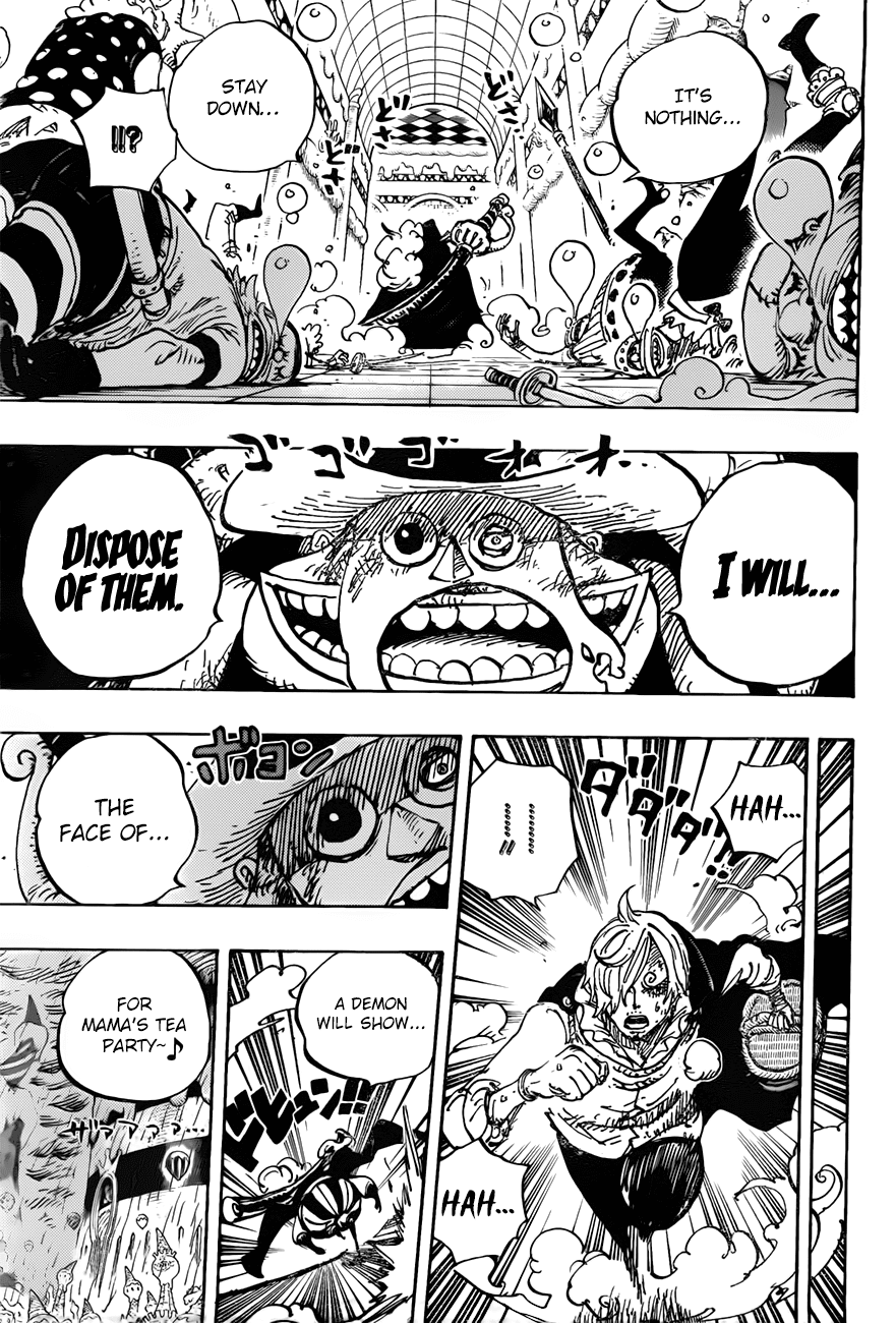 One Piece, Chapter 855 image 04